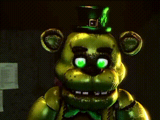Freddy Fazbear Fnaf Meme GIF - Freddy Fazbear Fnaf Meme Green GIFs