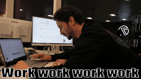 Tired At Work Sleep GIF - Tired At Work Work Tired GIFs