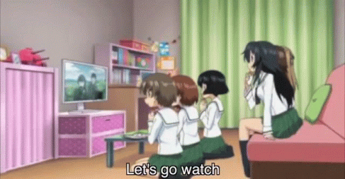 Lets Go Watch Anime Its Rucka GIF - Lets Go Watch Anime Its Rucka Watch GIFs