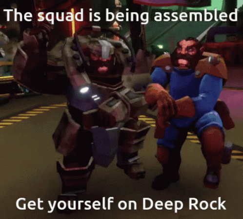 Deep Rock Galactic Drg Squad GIF - Deep Rock Galactic Drg Squad GIFs