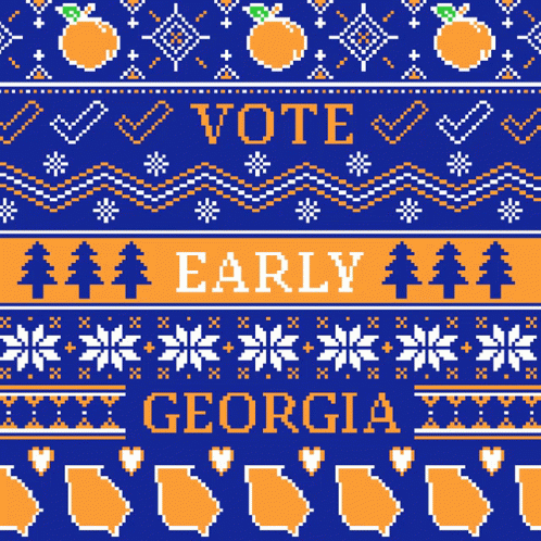 Vote Early Georgia Voting Early GIF - Vote Early Georgia Vote Early Voting Early GIFs