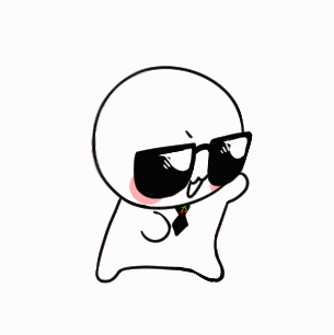 a cartoon character wearing sunglasses and a tie is making a funny face .