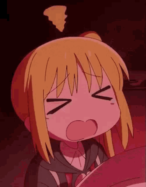 a close up of a cartoon character making a face