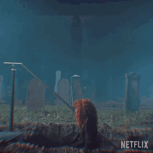 a red letter u with a netflix logo in the corner