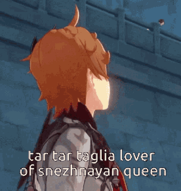Tartaglia Selfcest Genshin Impact GIF
