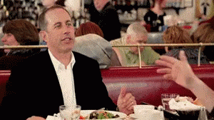When The Check Comes And U Offered To Pay GIF - Jerry Seinfeld Omg Check GIFs