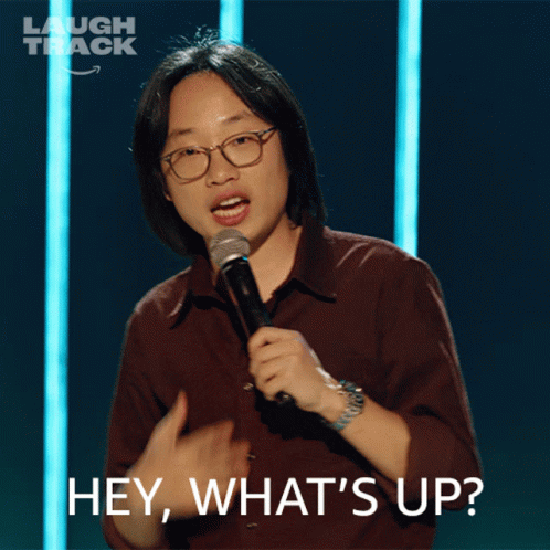 Hey Whats Up Jimmy O Yang GIF - Hey Whats Up Jimmy O Yang Laugh Track GIFs