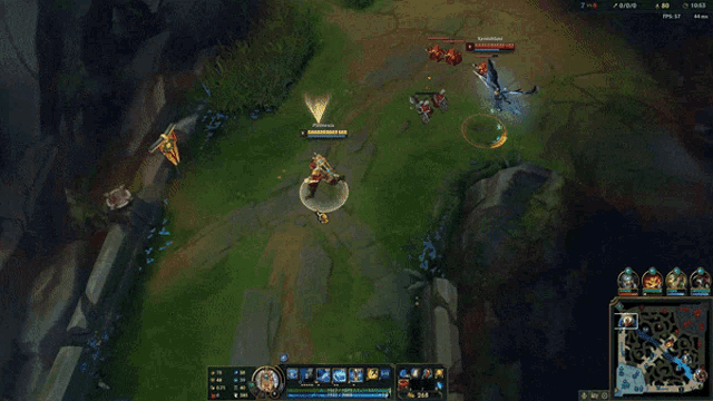 a screen shot of a video game with a circle around a character that says spell fire on it