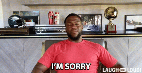 Im Sorry Kevin Hart GIF - Im Sorry Kevin Hart Cold As Balls GIFs