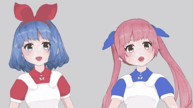 a blue and pink doll with the letter s on her chest