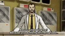 Kick Ass Archer GIF - Kick Ass Archer Your Authority Is Not Recognized In Fort Kickass GIFs
