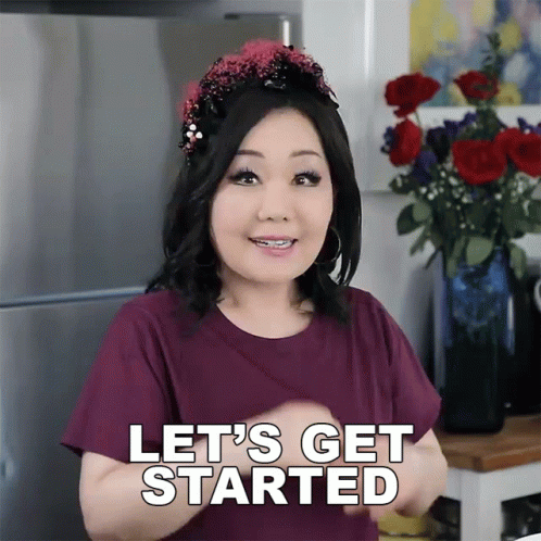 Lets Get Started Emily Kim GIF