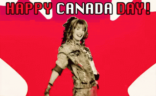 Happy Canada Day GIF - Robin Sparkles Canada Day How I Met Your Mother GIFs