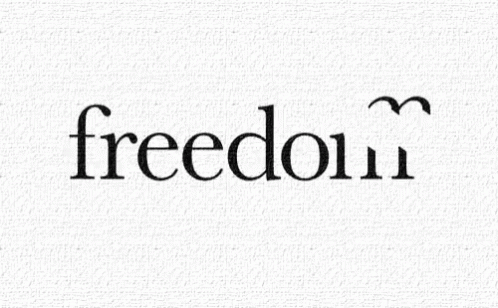 Freedom Logo GIF - Freedom Logo Free GIFs