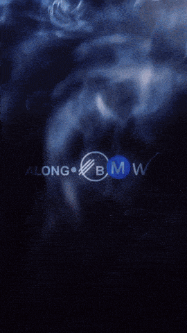 a blue background with the word alone written on it