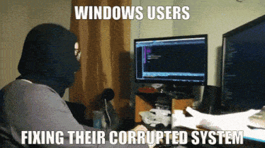 Windows Windows Users GIF - Windows Windows Users Linux GIFs
