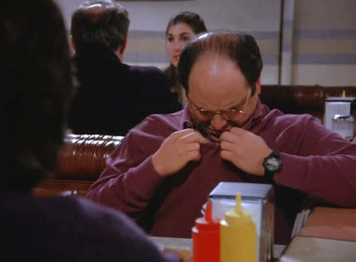 Bobbies GIF - Seinfeld George Constanza Peeking GIFs