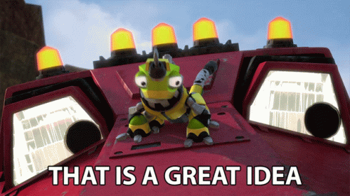 That Is A Great Idea Revvit GIF - That Is A Great Idea Revvit Ty Rux GIFs