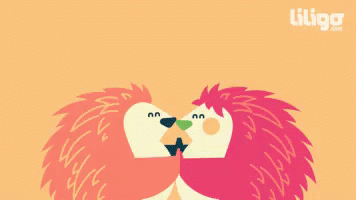 Amor GIF - Kiss Love Animals GIFs