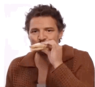 Pedro Pascal Eating GIF - Pedro Pascal Eating Sandwich GIFs