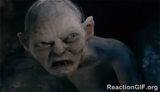 Gollum Screaming - Lord Of The Rings GIF - Scream Screaming Yelling GIFs
