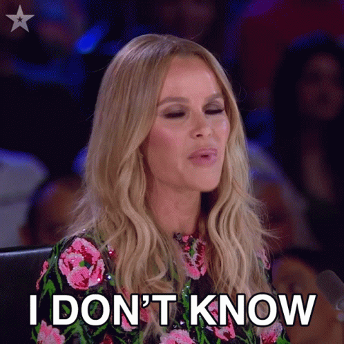 I Dont Know Amanda Holden GIF - I Dont Know Amanda Holden Britains Got Talent GIFs