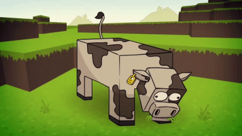 Milk Cow Sam Green GIF - Milk Cow Sam Green Chewing GIFs