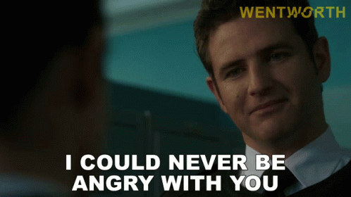I Could Never Be Angry With You Jake Stewart GIF - I Could Never Be Angry With You Jake Stewart Wentworth GIFs