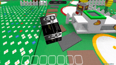 a screenshot of a video game shows a box with a book inside