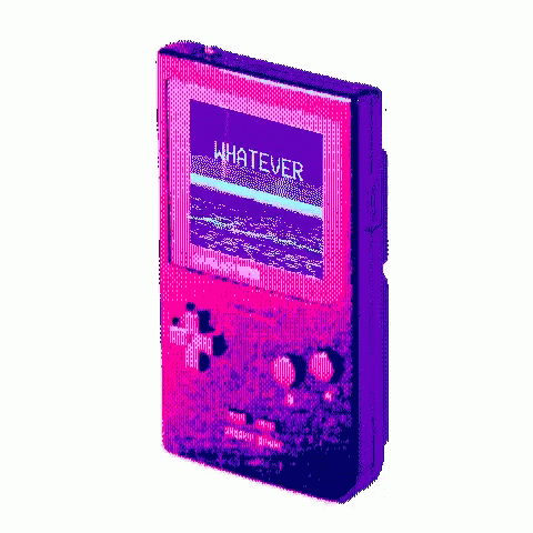 Whatever Gameboy GIF - Whatever Gameboy Purple GIFs