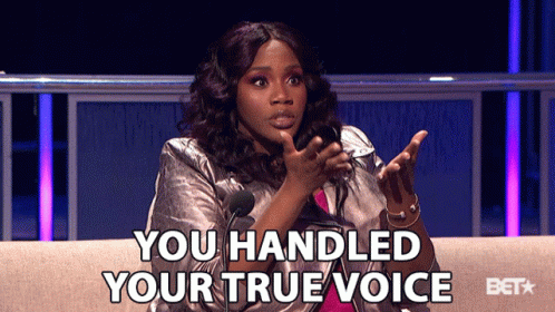 You Handled Your True Voice Kelly Price GIF - You Handled Your True Voice Kelly Price Sunday Best GIFs
