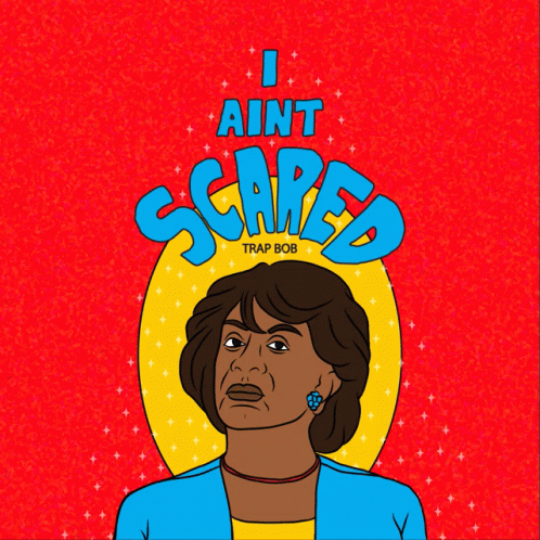 Maxine Waters I Aint Scared GIF - Maxine Waters I Aint Scared Unbothered GIFs