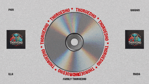 a cd that says thorvedho on it