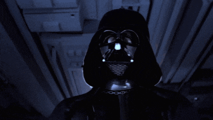 darth vader says i will deal with them myself in a dark room .