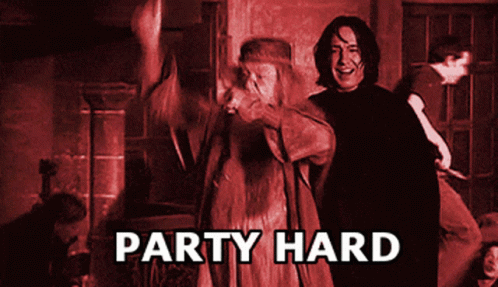 Party Hard Dumbledore GIF - Party Hard Dumbledore Dance GIFs