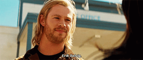 Erik Selvig Thor GIF - Erik Selvig Thor Chris Hemsworth GIFs