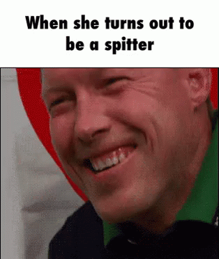 Lol When She Turns Out To Be A Spitter GIF - Lol When She Turns Out To Be A Spitter Spit GIFs