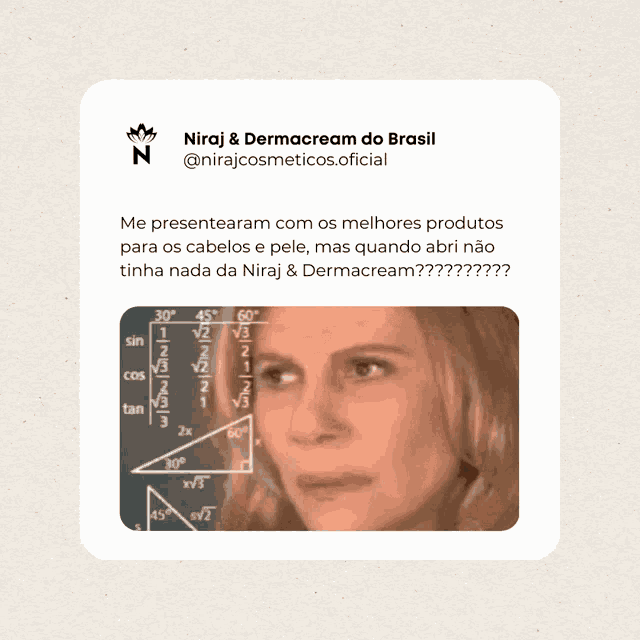 niraj & dermacream do brasil @nirajcosmeticos.oficial me presentearam com os melhores produtos para os cabelos e pele