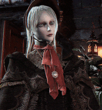 Bloodborne Even She Was Weirded Tf Out GIF - Bloodborne Even She Was Weirded Tf Out GIFs