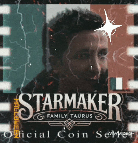 a poster for starmaker family taurus official coin series