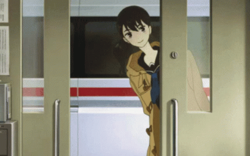 Cute Anime Peek GIF - Cute Anime Peek Peeking GIFs