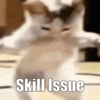 Skill Issue Cat GIF - Skill Issue Cat GIFs