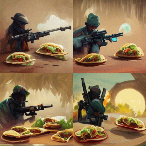 Taco Sniper Sniper GIF - Taco Sniper Sniper Tacos Sniper GIFs