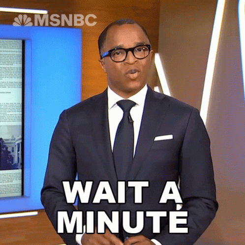 Wait A Minute The Sunday Show With Jonathan Capehart GIF - Wait A Minute The Sunday Show With Jonathan Capehart Hold On GIFs