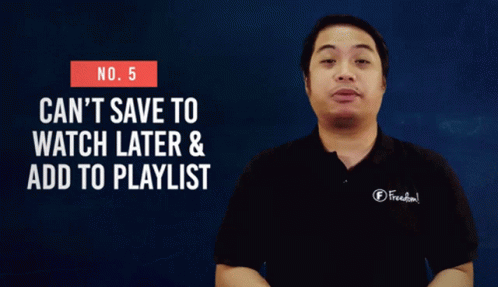 Cant Save To Watch Later Add To Playlist GIF - Cant Save To Watch Later Add To Playlist Unable GIFs