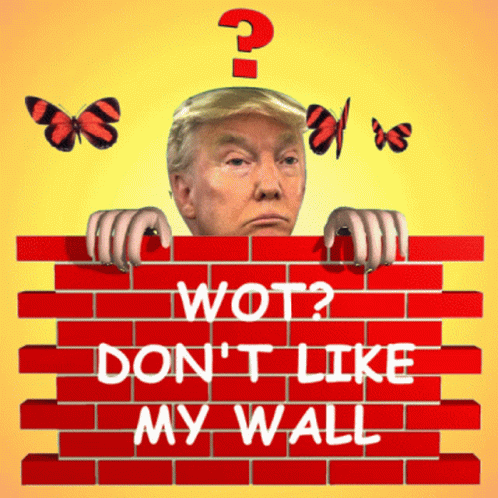 Trumps Wall Donald Trump GIF - Trumps Wall Donald Trump Trump GIFs