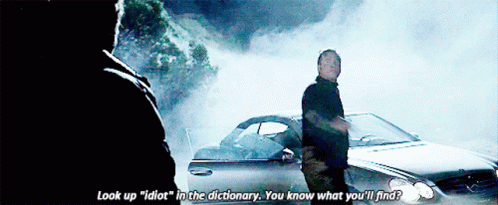 Look Up Idiot GIF - Look Up Idiot In The Dictionary GIFs