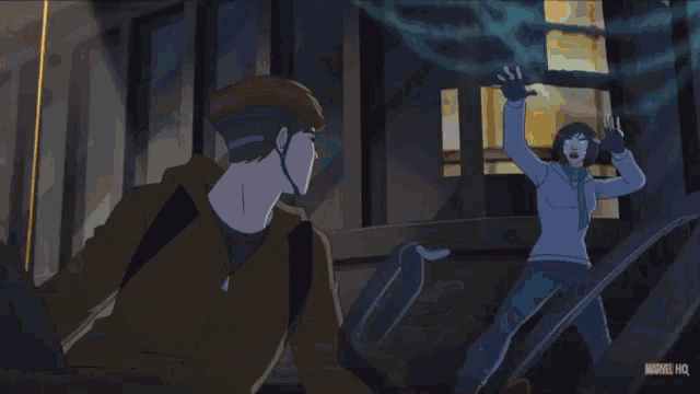 eric radomski is the creative supervising director of this marvel hq cartoon