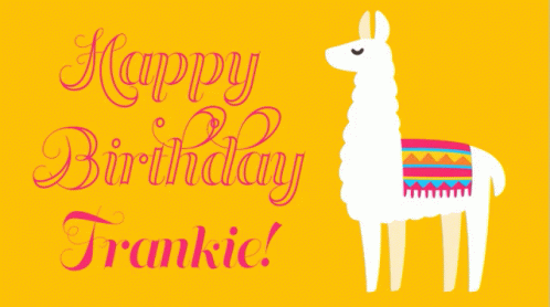 Happy Birthday Frankie Food GIF - Happy Birthday Frankie Food Bread GIFs