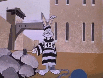 Bugs Bunny Prison GIF - Bugs Bunny Prison Guilty GIFs